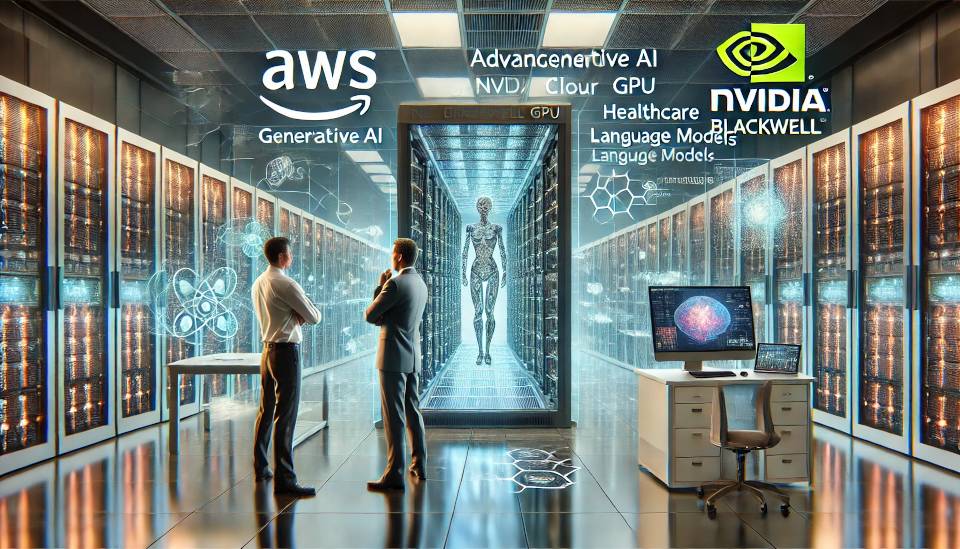 AWS e NVIDIA Juntas para Avançar a IA Generativa com o Supercomputador Blackwell