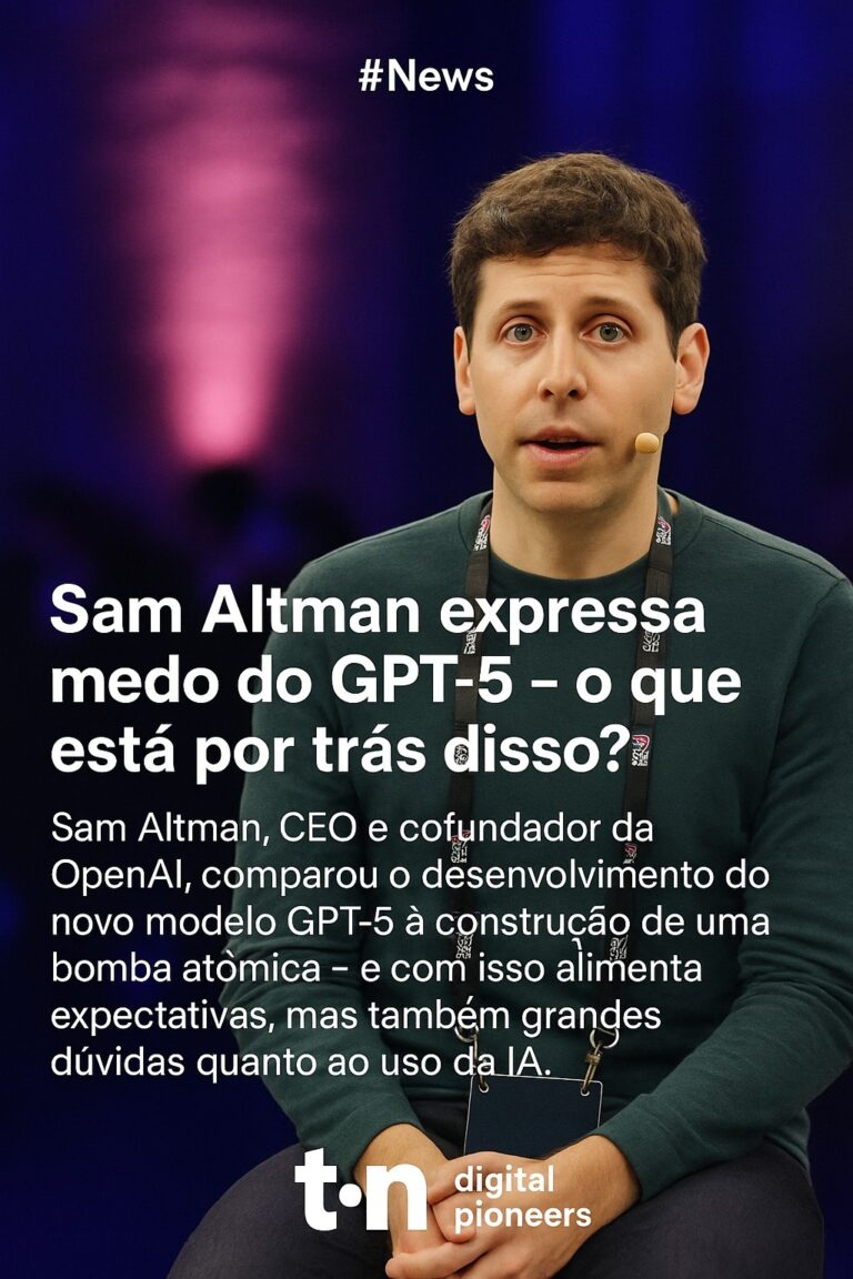 Sam Altman compara GPT-5 à bomba atômica – inovação ou alerta?